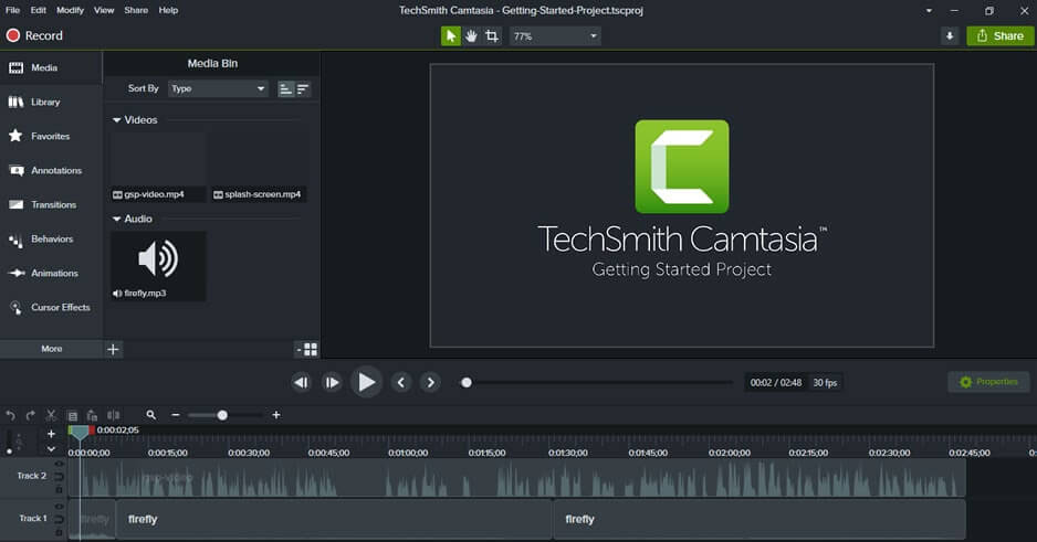 Camtasia 