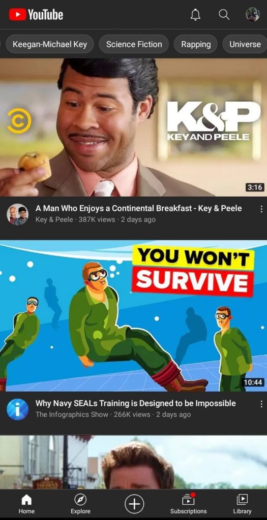 Log into Your YouTube Account on Mobile