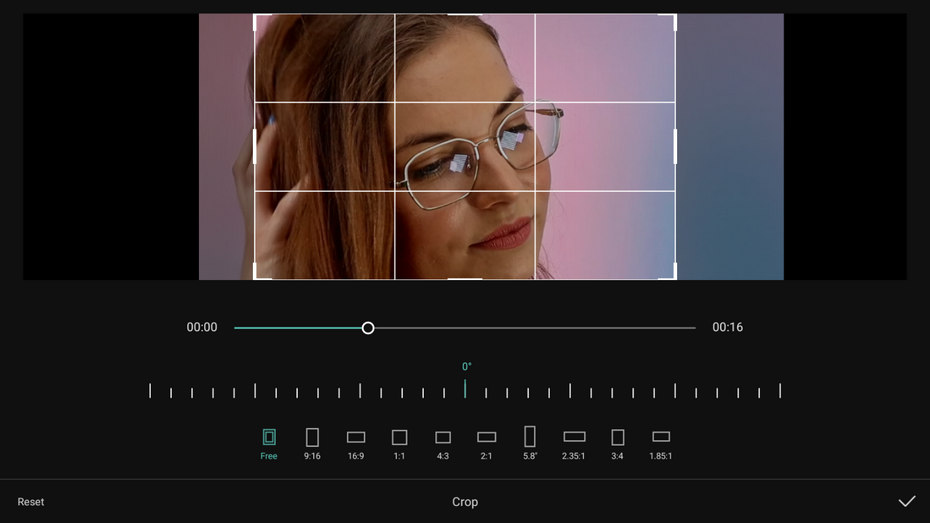 Crop a Video in CapCut