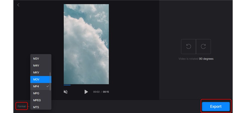 Export New YouTube Video