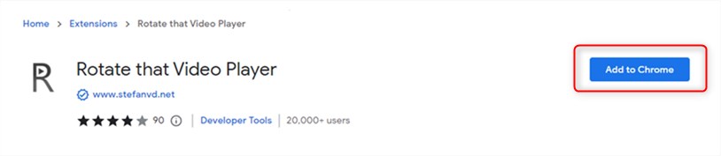 Chrome Rotating Extension
