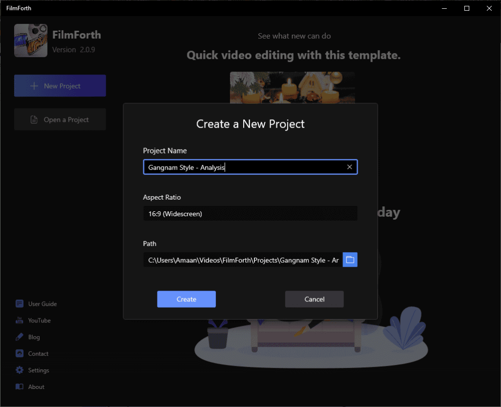 How to Rotate YouTube Video via FilmForth