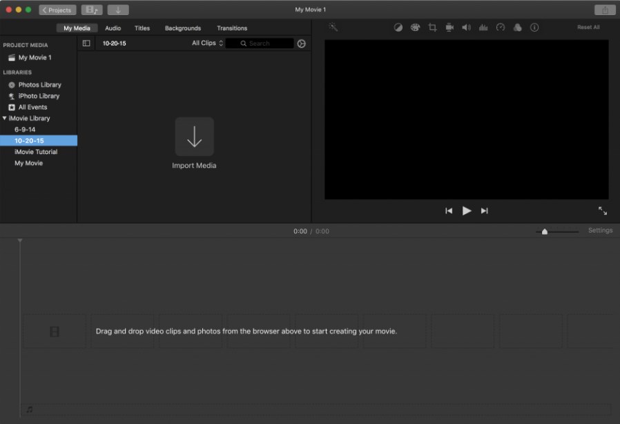 Upload YouTube Video to iMovie