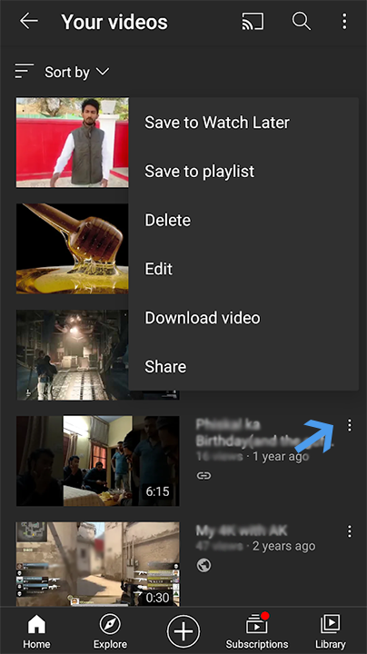 make-video-unlisted-mobile-3