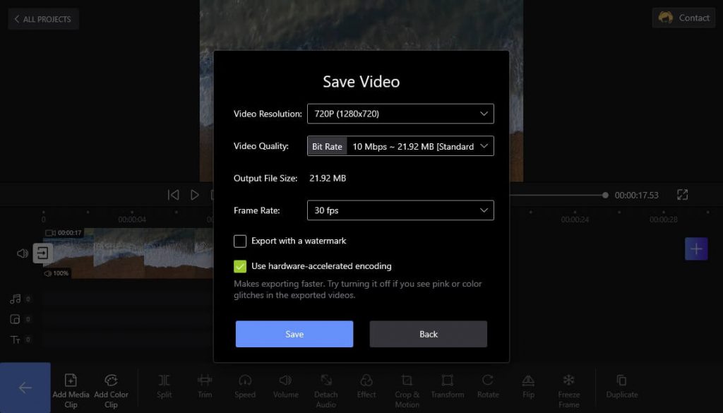 Save the WEMB Video to Your Computer
