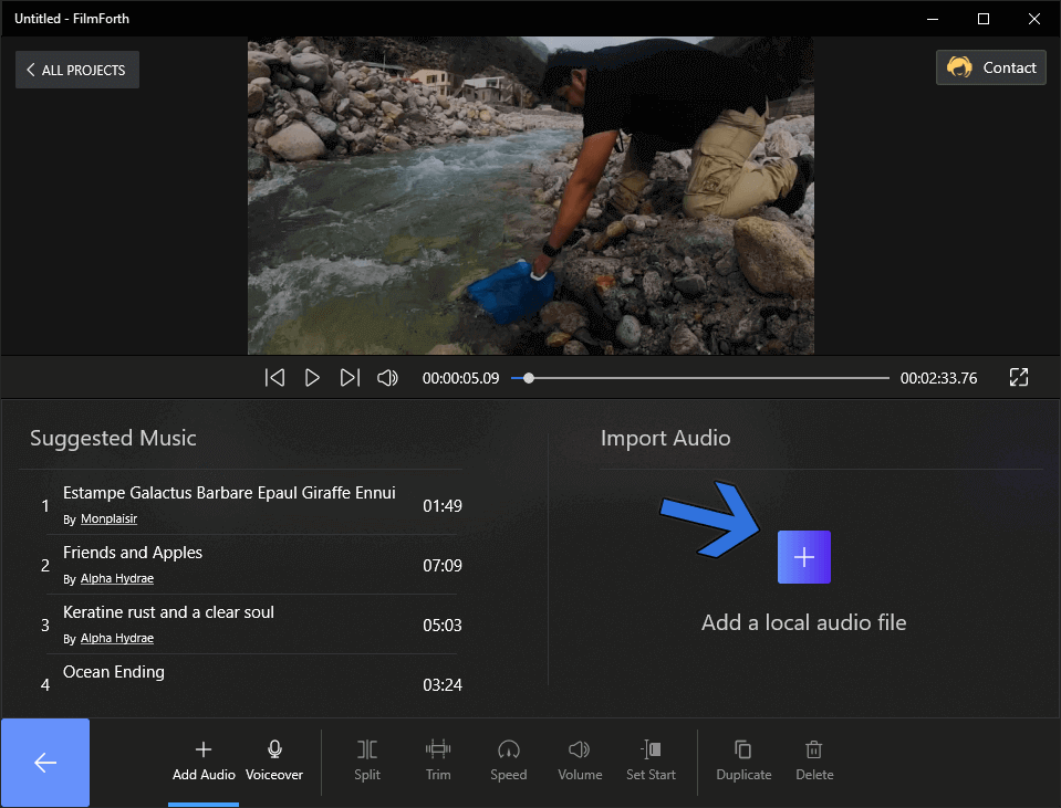 Add Music File