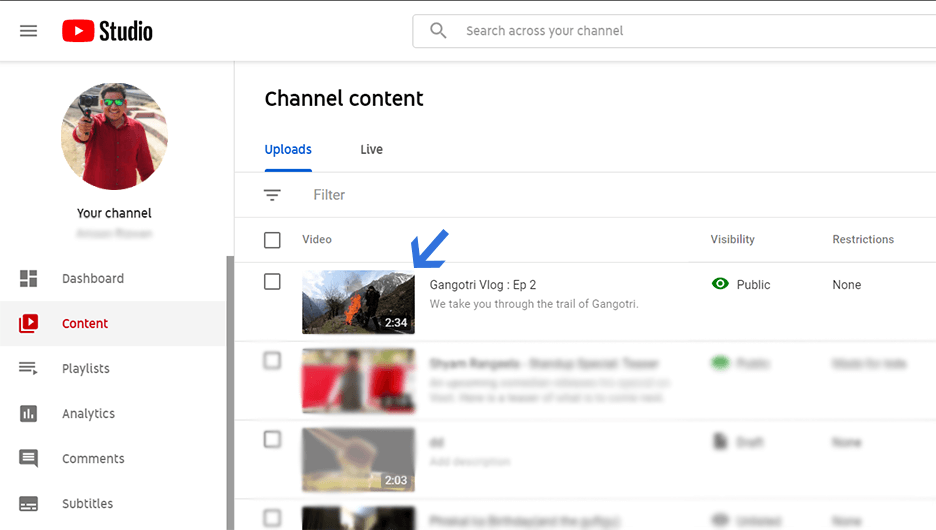 Content Overview