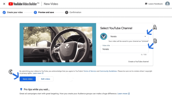 Save Video