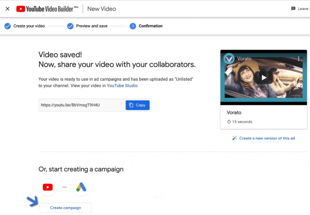 Create Campaign