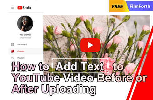 How to Add Text to YouTube Video