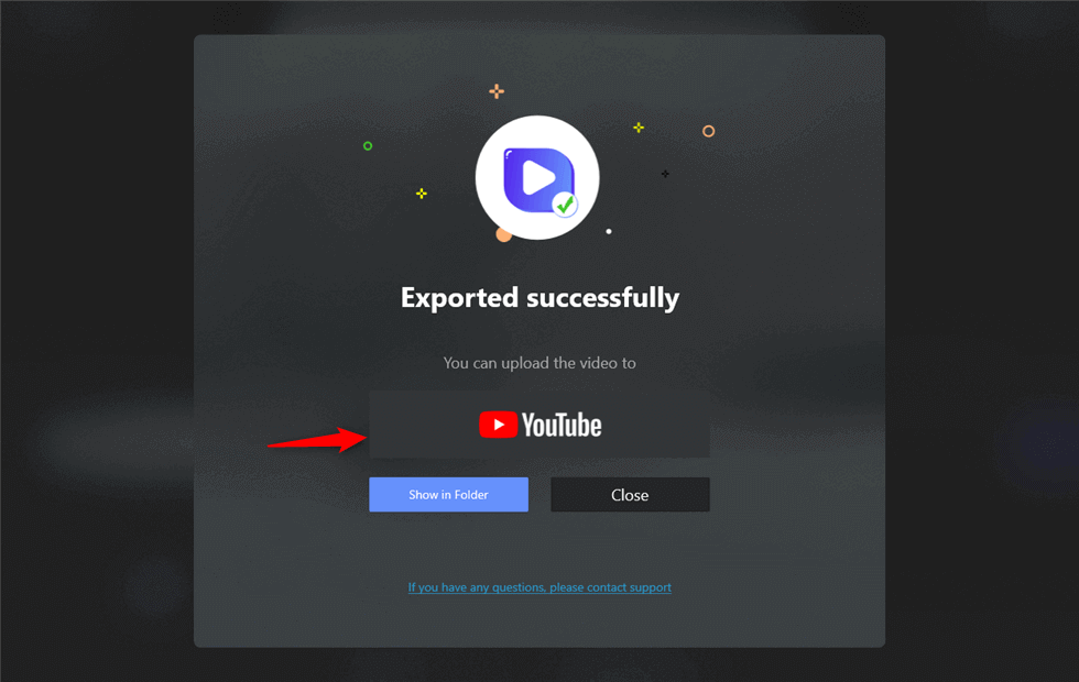Share Video to YouTube