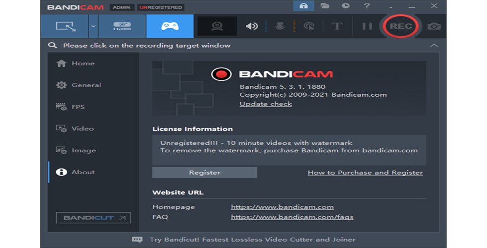 Bandicam Overview