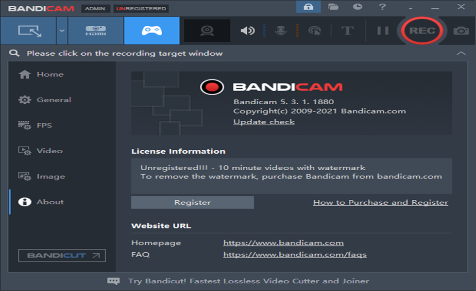 Bandicam Overview