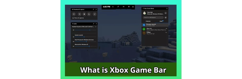 Xbox Game Bar Overview