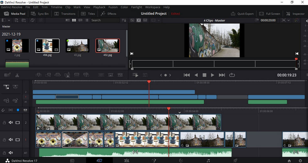 Davinci Resolve Cut