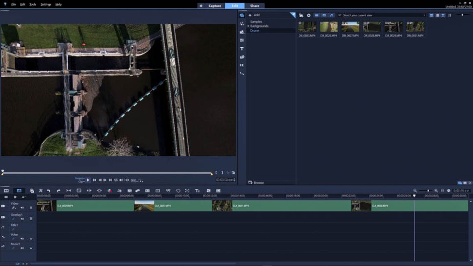 Corel VideoStudio Ultimate Interface