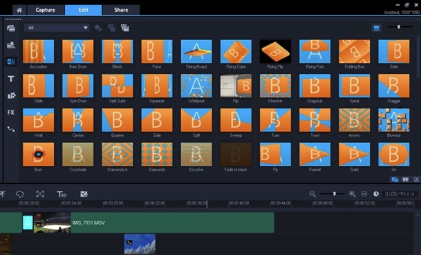 VideoStudio Highlight Effect