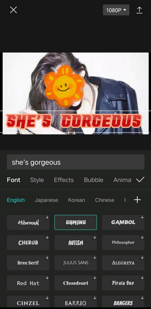 Capcut Add Text