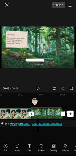 Capcut Working Interface