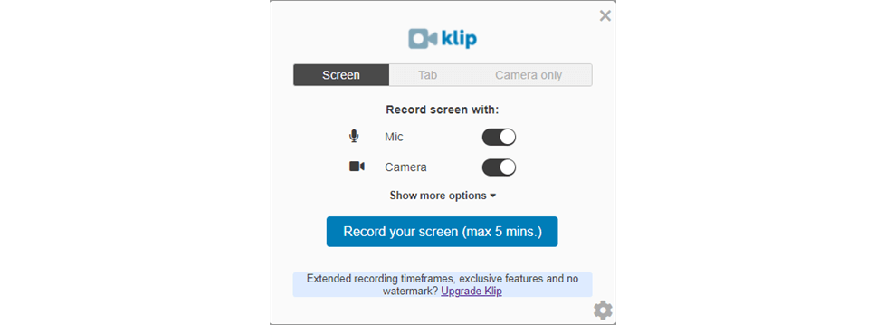 Outklip Interface