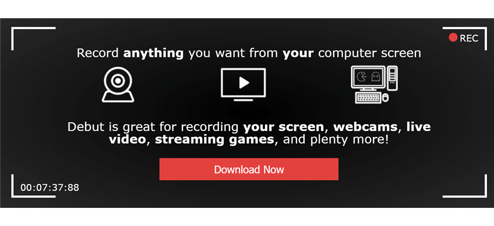 Debut Video Capture Overview