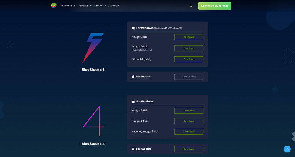 Download BlueStacks