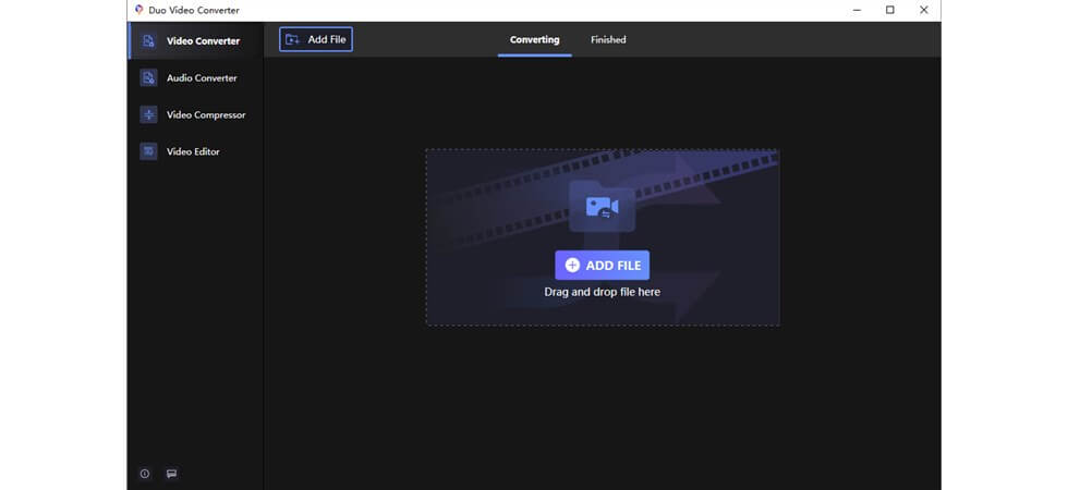Duo Video Converter Interface