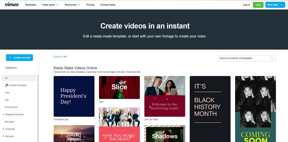 Vimeo Create