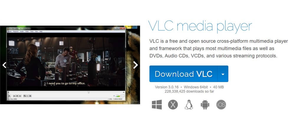 VLC Media Player Interface