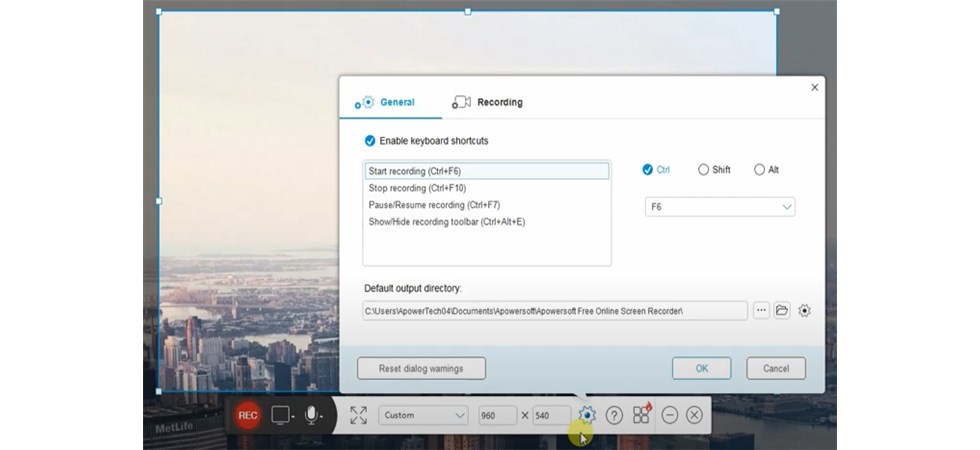 AceThinker Interface