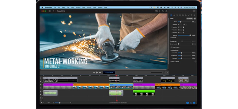 ScreenFlow Interface