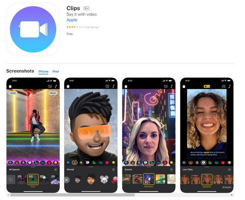 Clips for iOS