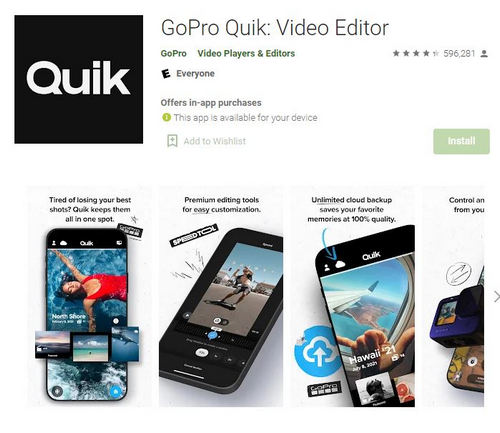 GoPro Quik for Android