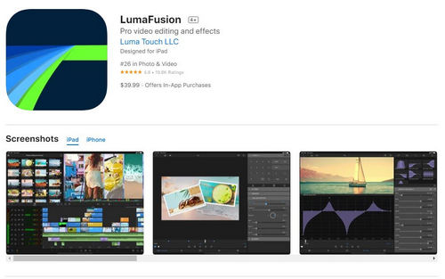 LumaFusion for iOS