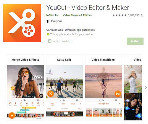 YouCut for Android