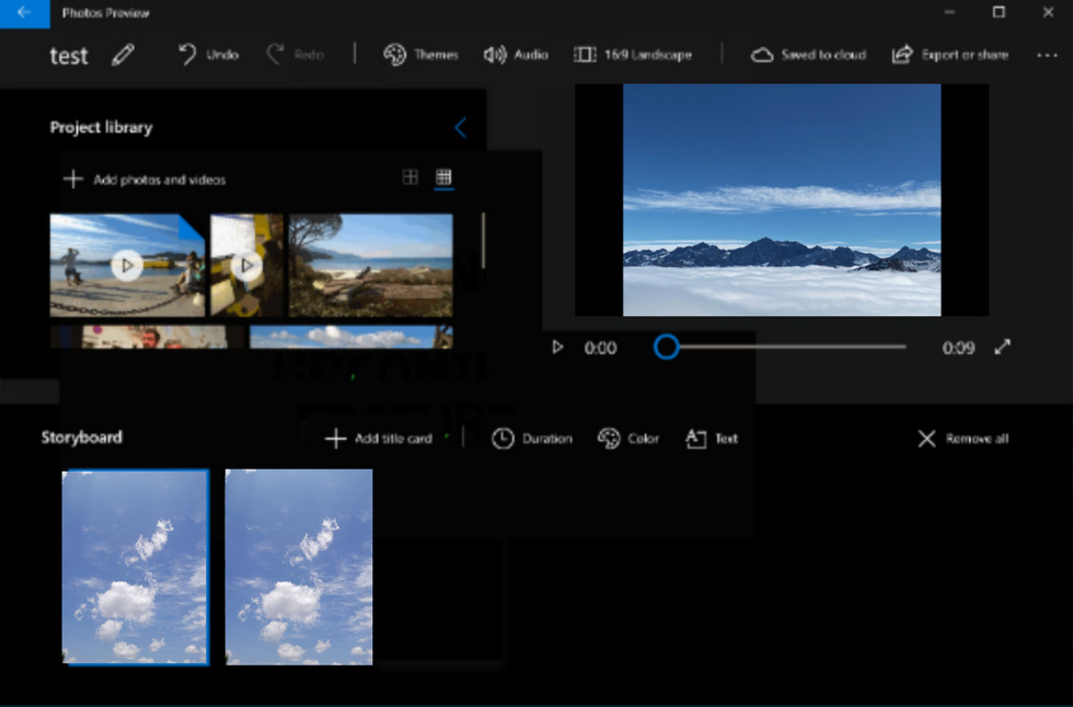 Photos Free Video Editor