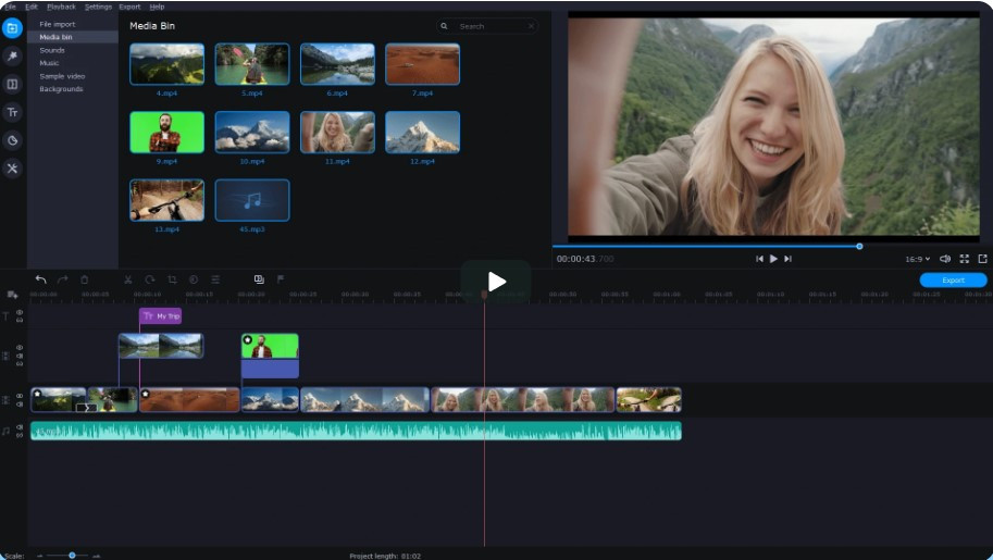 Movavi Free Video Editor