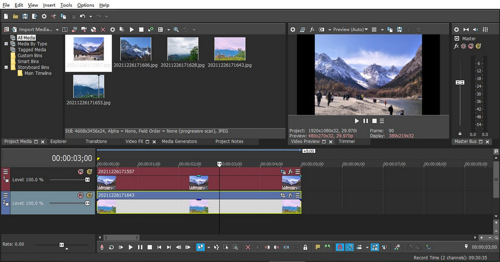 Vegas Free Video Editor