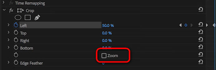 Zoom the Cropped Video to Fit Frame