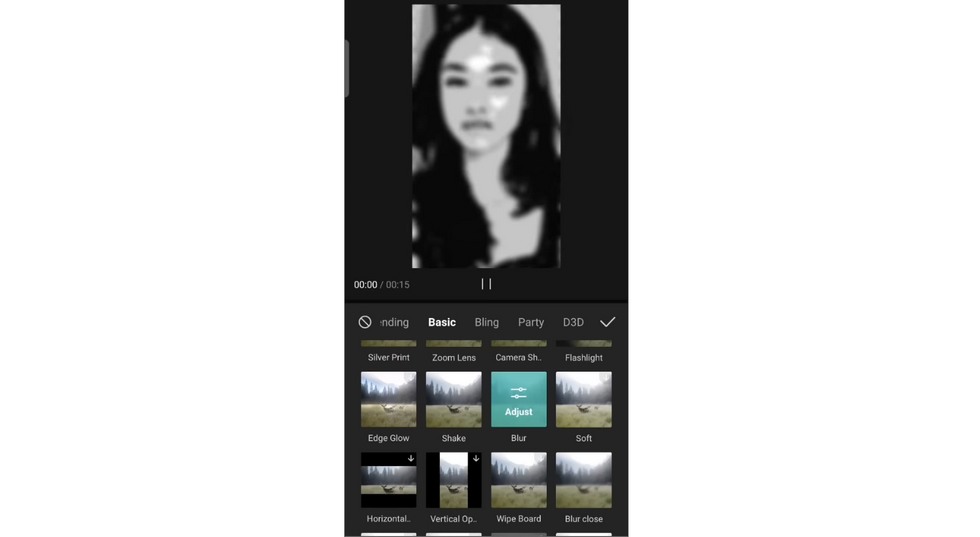 Add Blur Effect to the CapCut Video
