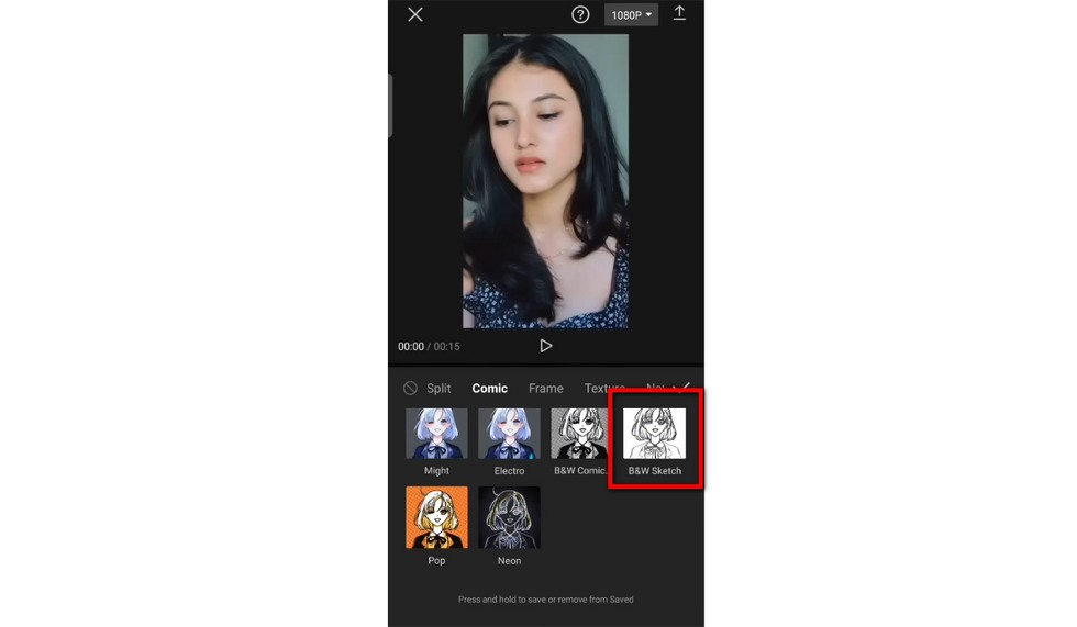 Add HDR Effect to CapCut Video