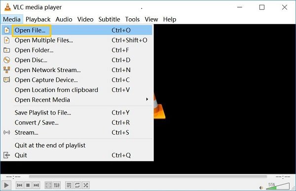 Open Video File