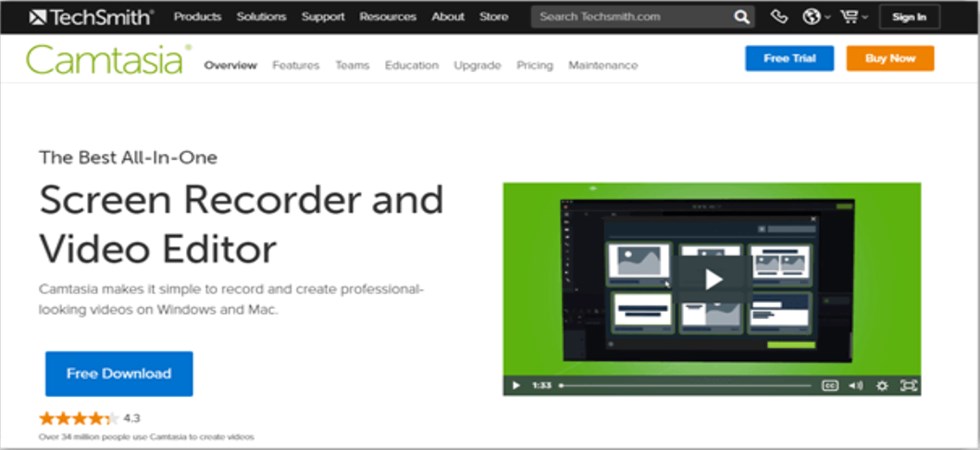 Camtasia Video Cutter