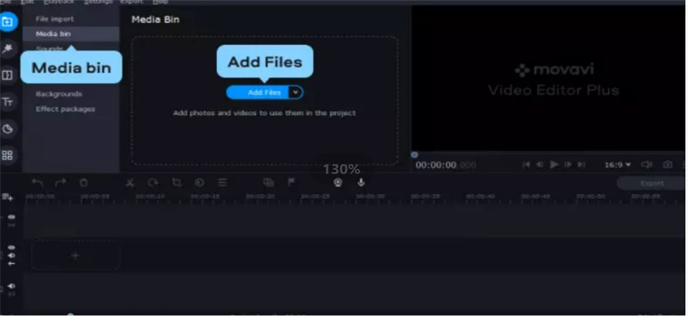 Add Videos to Movavi Video Editor