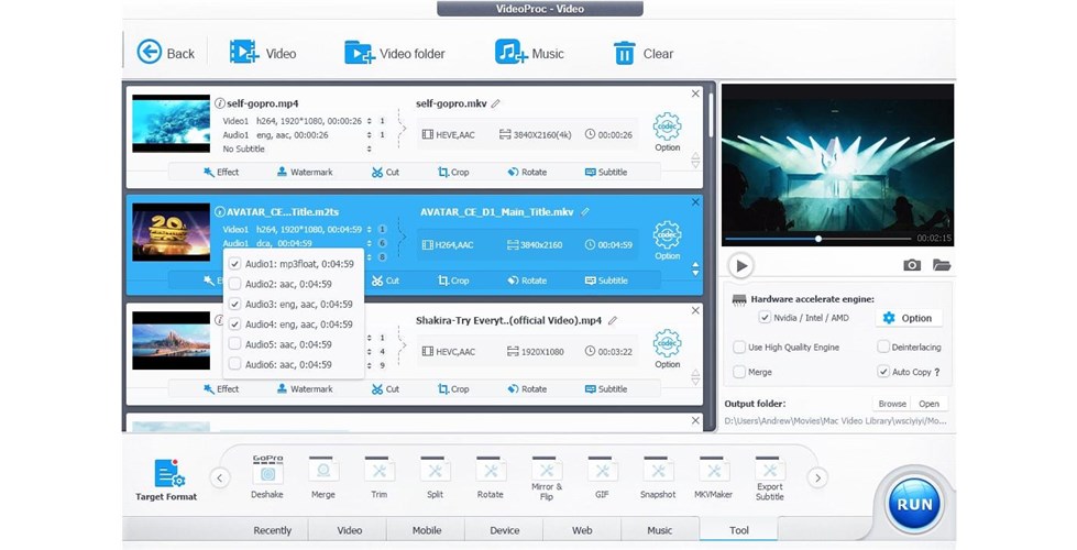 VideoProc YouTube Downloader Interface