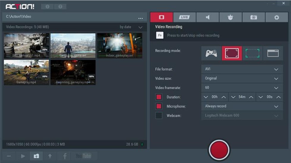 Action Game Recorder
