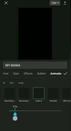Animate Lyric Text
