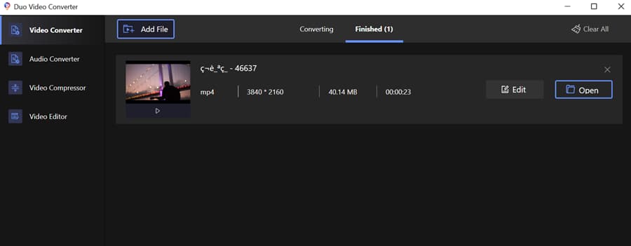 Check Converted File