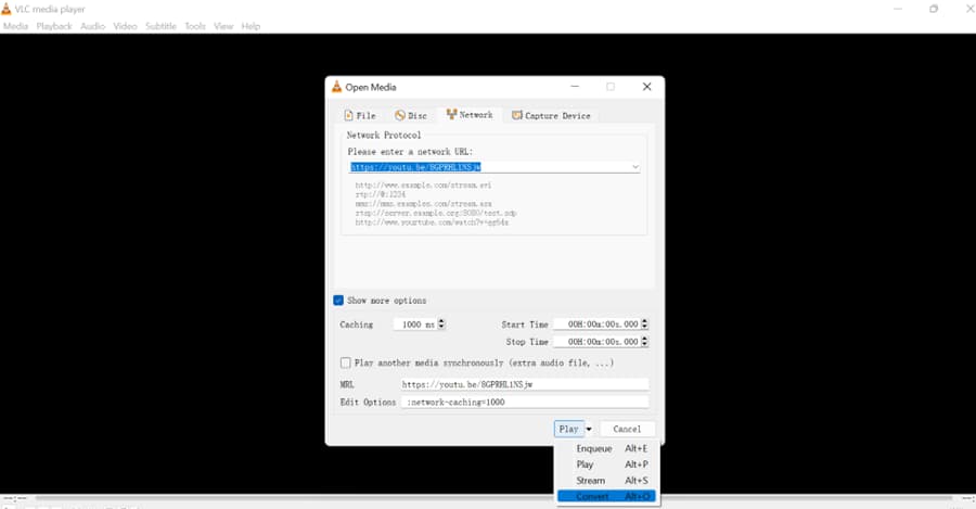 Convert Stream Video with VLC