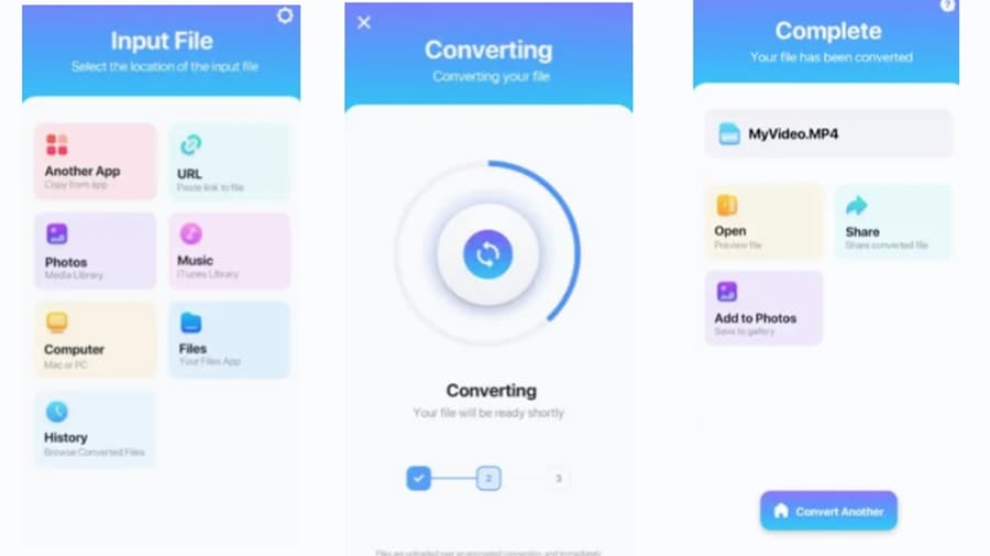 Convert Video to MP4 in iPhone